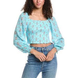 Katiejnyc Womens Chloe Top, Blue